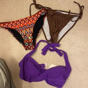 Assorted swim bikinis